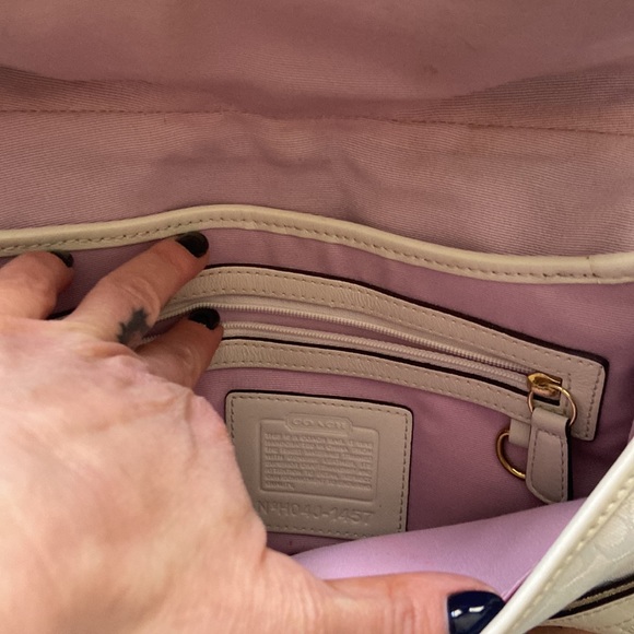 Coach monogram beige bag - Picture 7 of 7